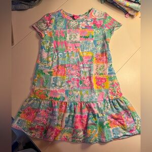 Lilly Pulitzer girl cotton dress